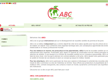 Tablet Screenshot of abcz-group.com